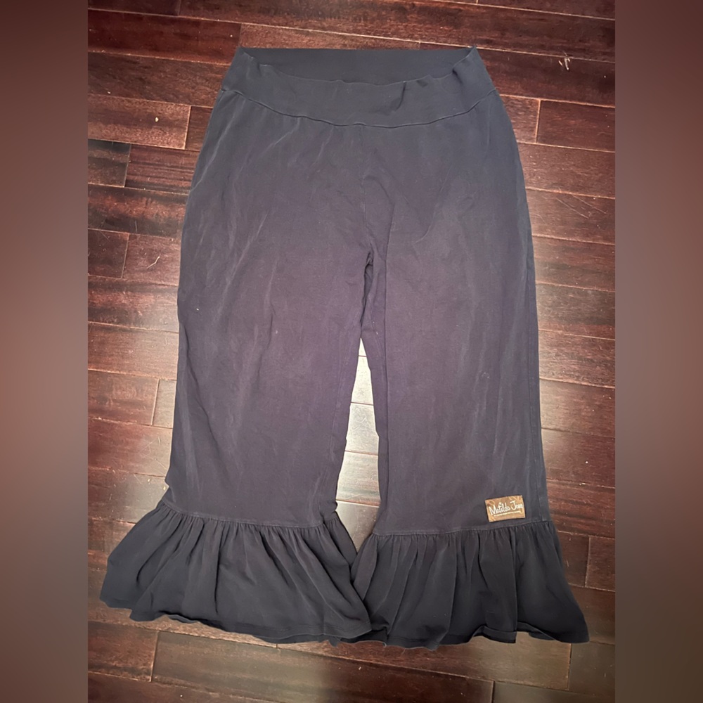 Matilda Jane Black Ruffle pants